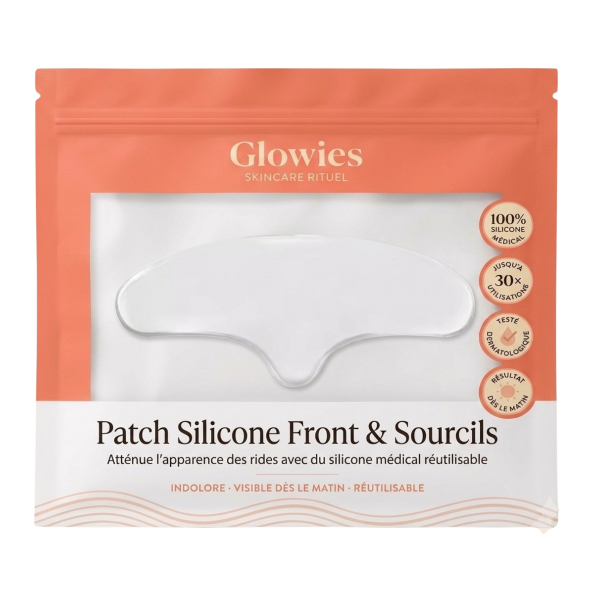 Patch Silicone Anti-Rides — Front & Ride du Lion
