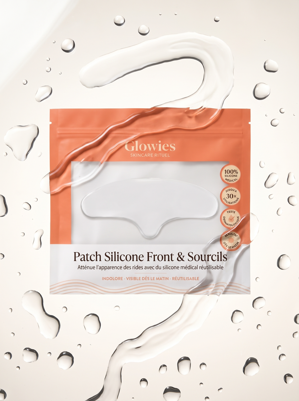 Patch Silicone Anti-Rides — Front & Ride du Lion